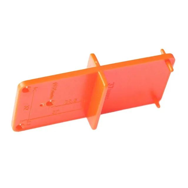 Gabarito para Dobradiça 35mm 40mm Localiza e Posiciona Porta de Armário Jig Prático - Foto 2