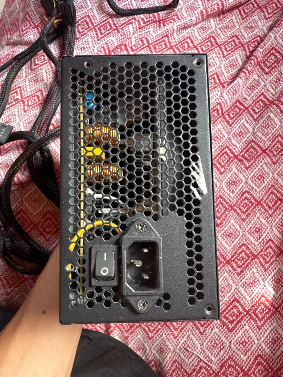 Fonte 500W 80Plus Branca - Foto 3