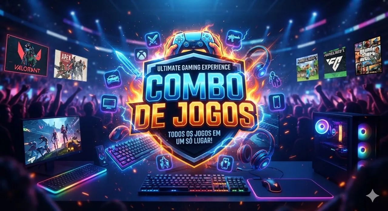 Combo de jogos Xbox 