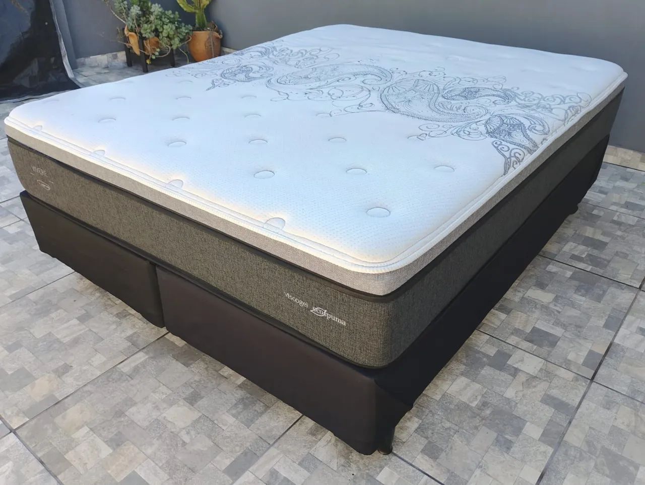 Cama Box Queen Size Herval - Foto 2