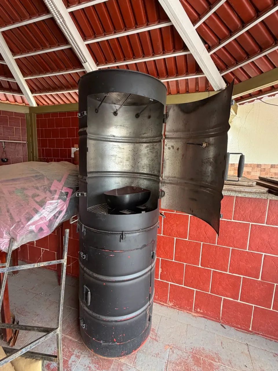 Defumador tambor  - Foto 4