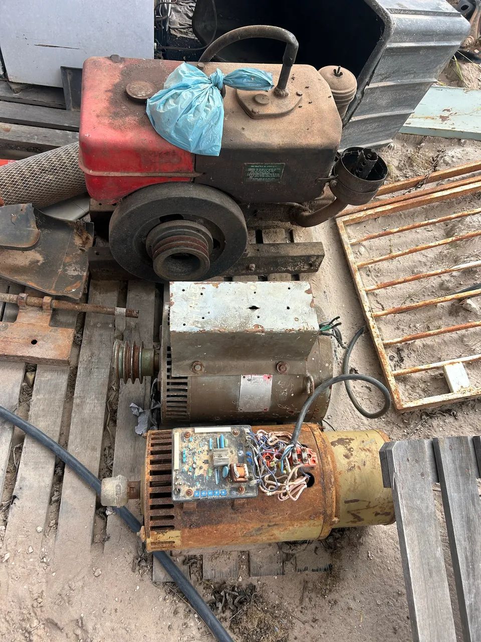 Gerador e motor diesel  - Foto 4