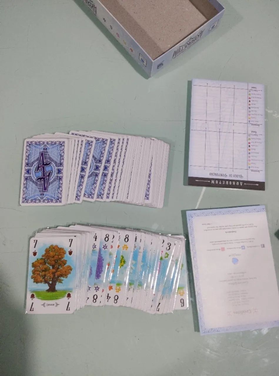 jogo de cartas arboretum - Foto 4