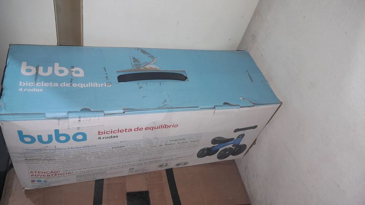 Bicicleta de equilíbrio nova da buba original  - Foto 2