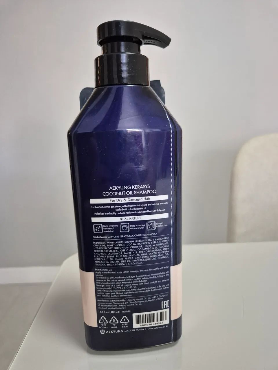 Kerasys Coconut Oil 400ml - Foto 2