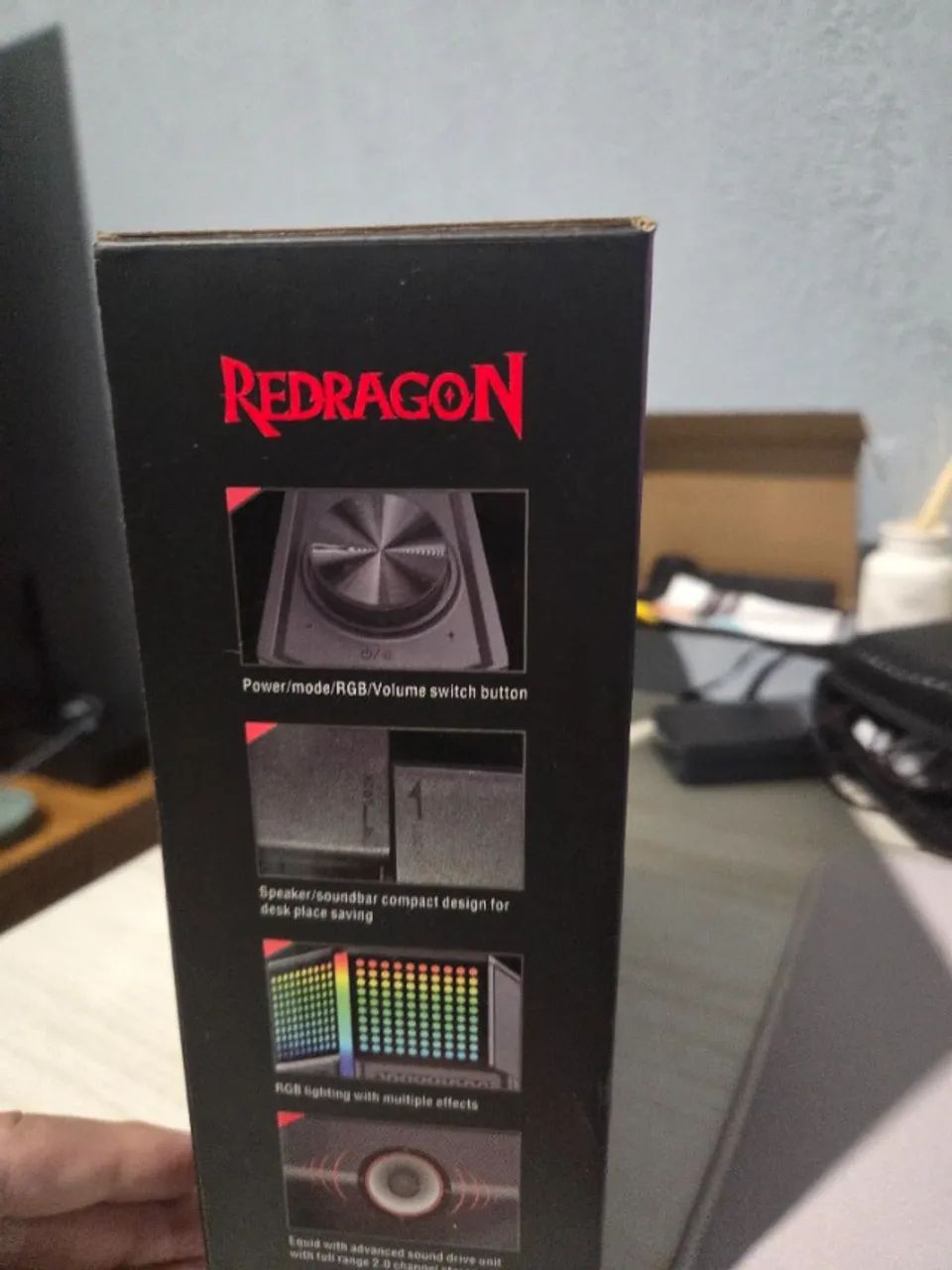 Caixa de som redragon NOVA - Foto 3