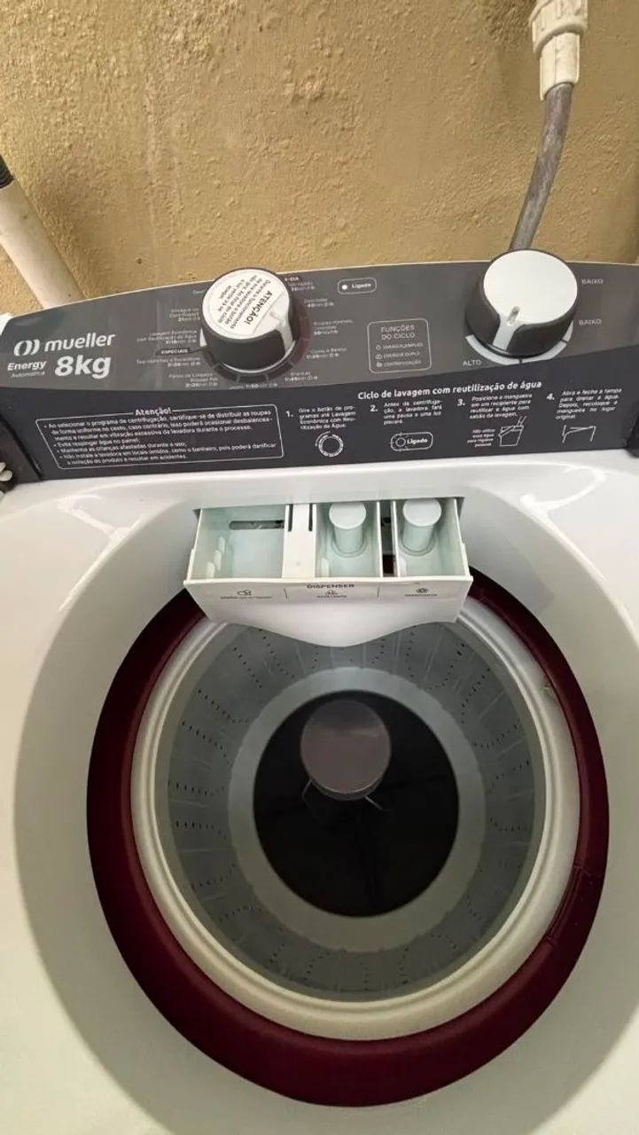 Lavadora Automática Mueller Energy 8kg - Foto 4