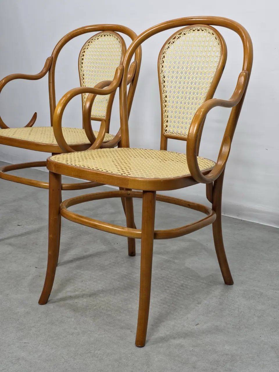 Par de cadeira com apoio de braço - michael thonet  - Foto 2
