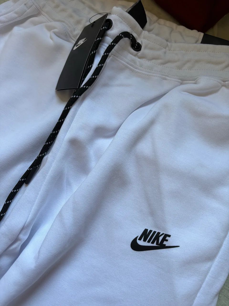 Conjunto Nike Tech Fleece Branco - Foto 4
