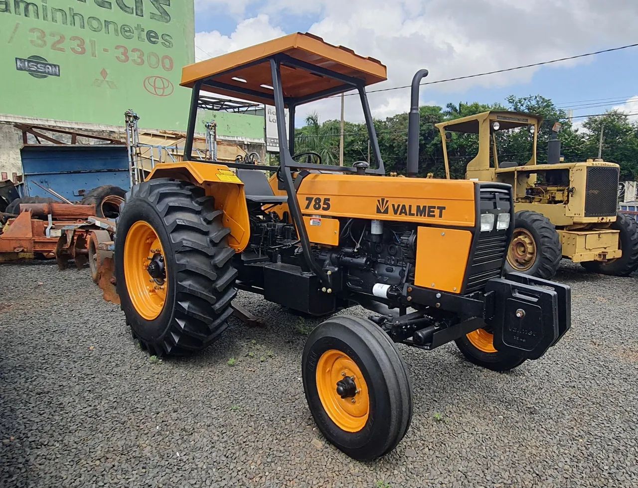 Trator Valmet 785 4x2 revisado  - Foto 5