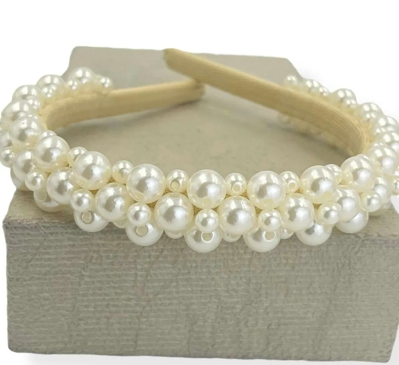 Tiaras Pérolas Bolas Grades e Pequenas - Foto 4