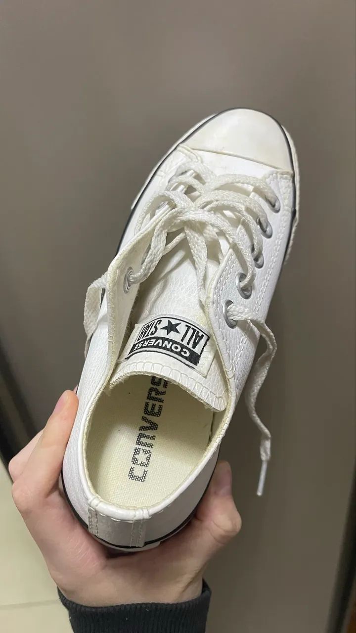 allstar branco 34 novo  - Foto 3