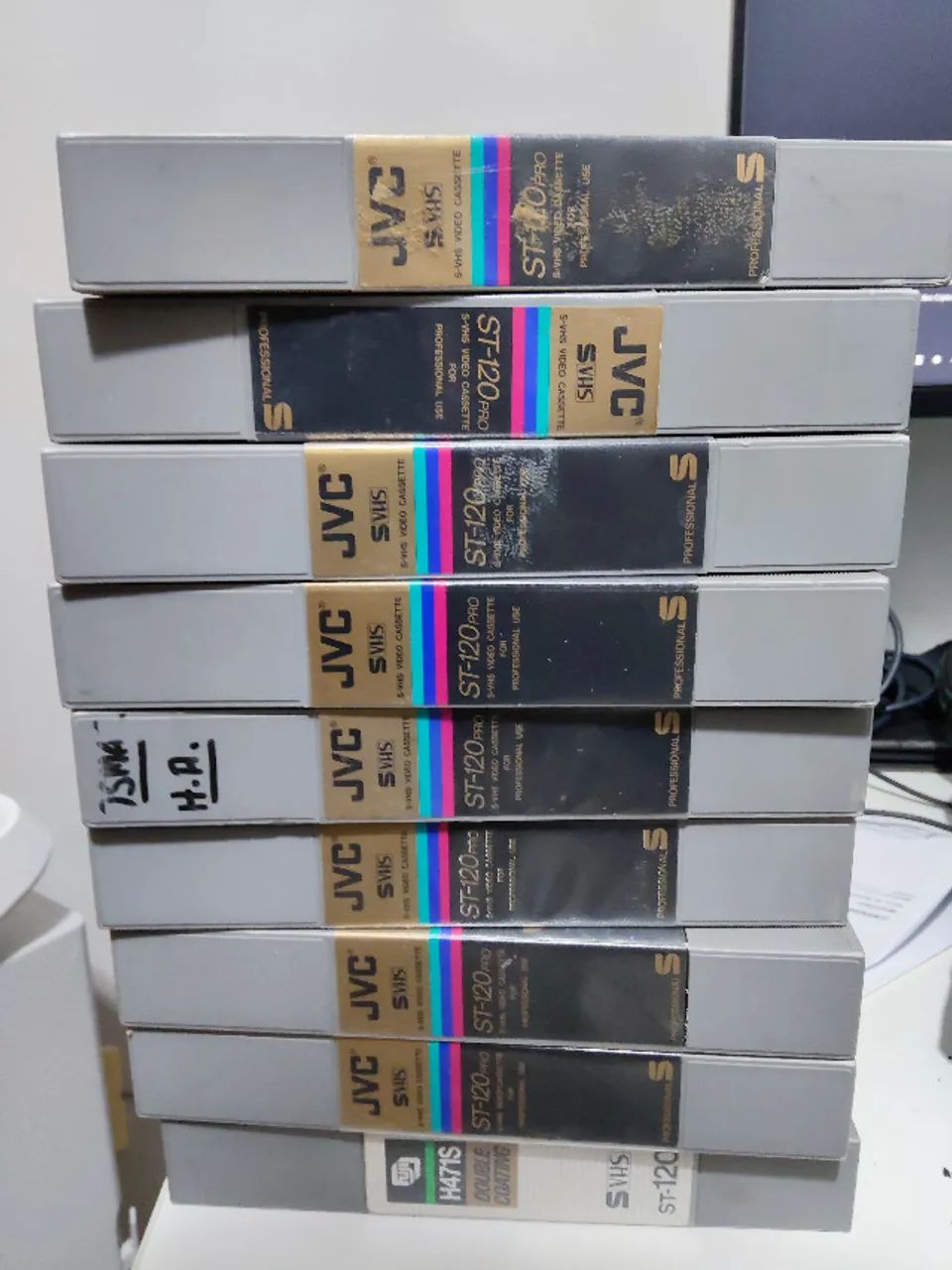 Fitas S-VHS - 12unidades