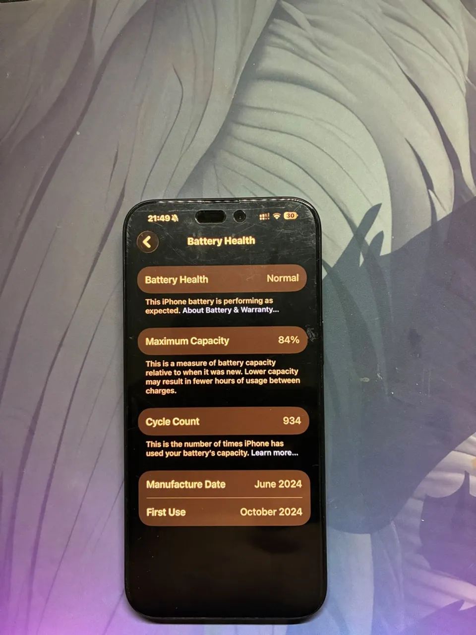 iPhone 15 Pro Max 256GB - Titânio Preto - Foto 4