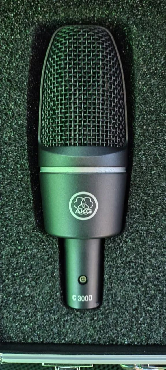 Microfone akg c3000 com Case  - Foto 5