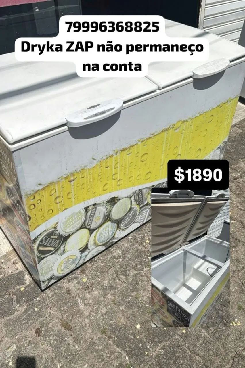 Freezer duas portas top