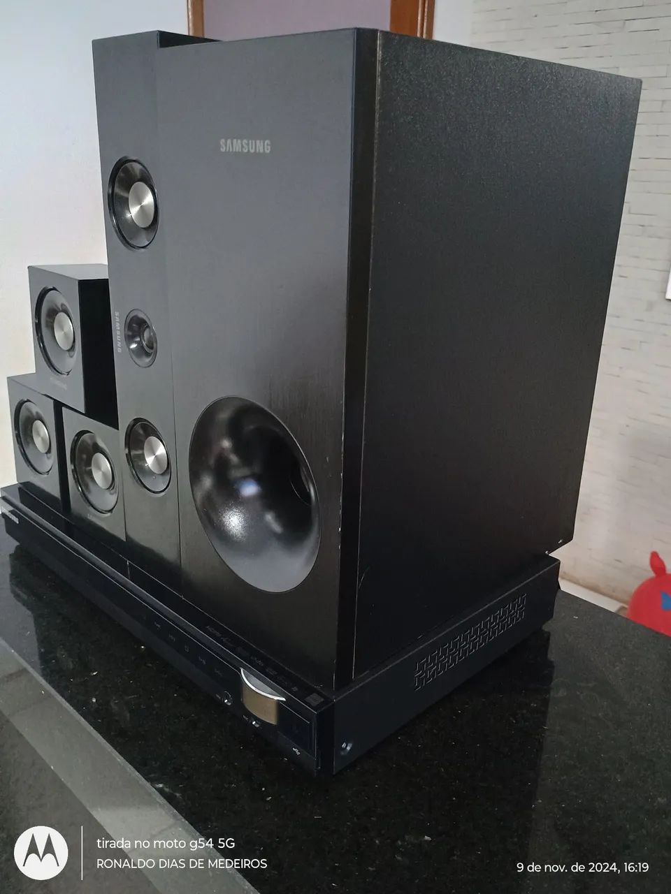Samsung htc460 home teather - Foto 4
