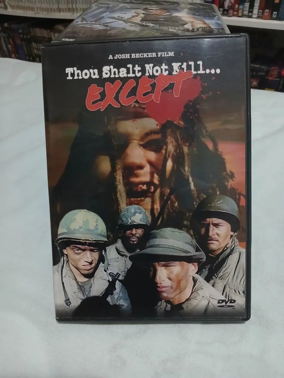 Dvd importado thou shalt not kill except filme obscuro com sam raimi diretor de evil dead