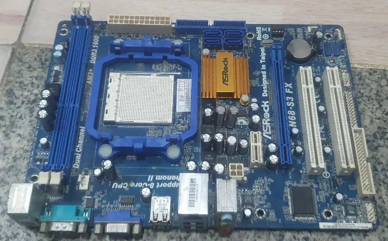 Placa mãe Asrock N68-S3-FX - Foto 2