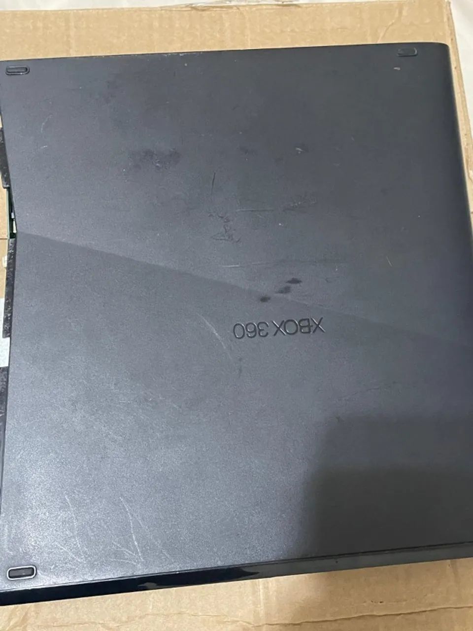 xbox 360 slim somente o console funcionando - Foto 3