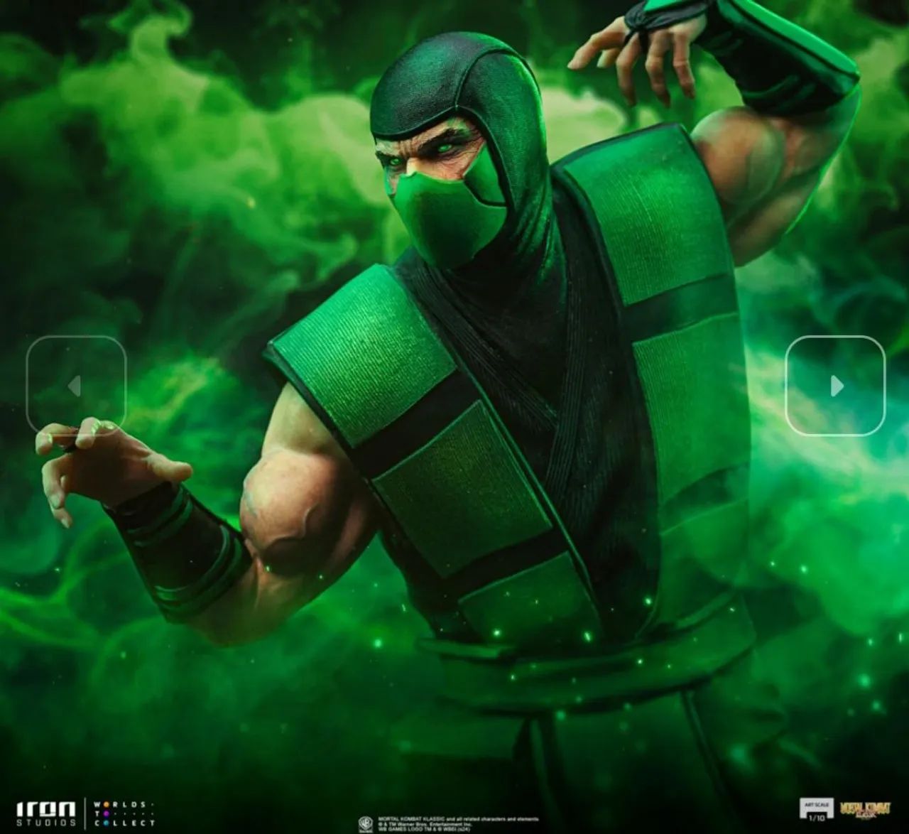 Reptile Mortal Kombat Iron Studios