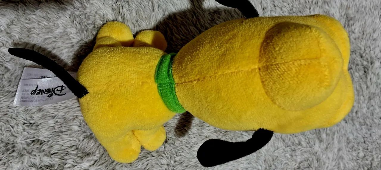 PLUTO ORIGINAL DA DISNEY BEM CONSERVADO MED. 18CM. - Foto 2