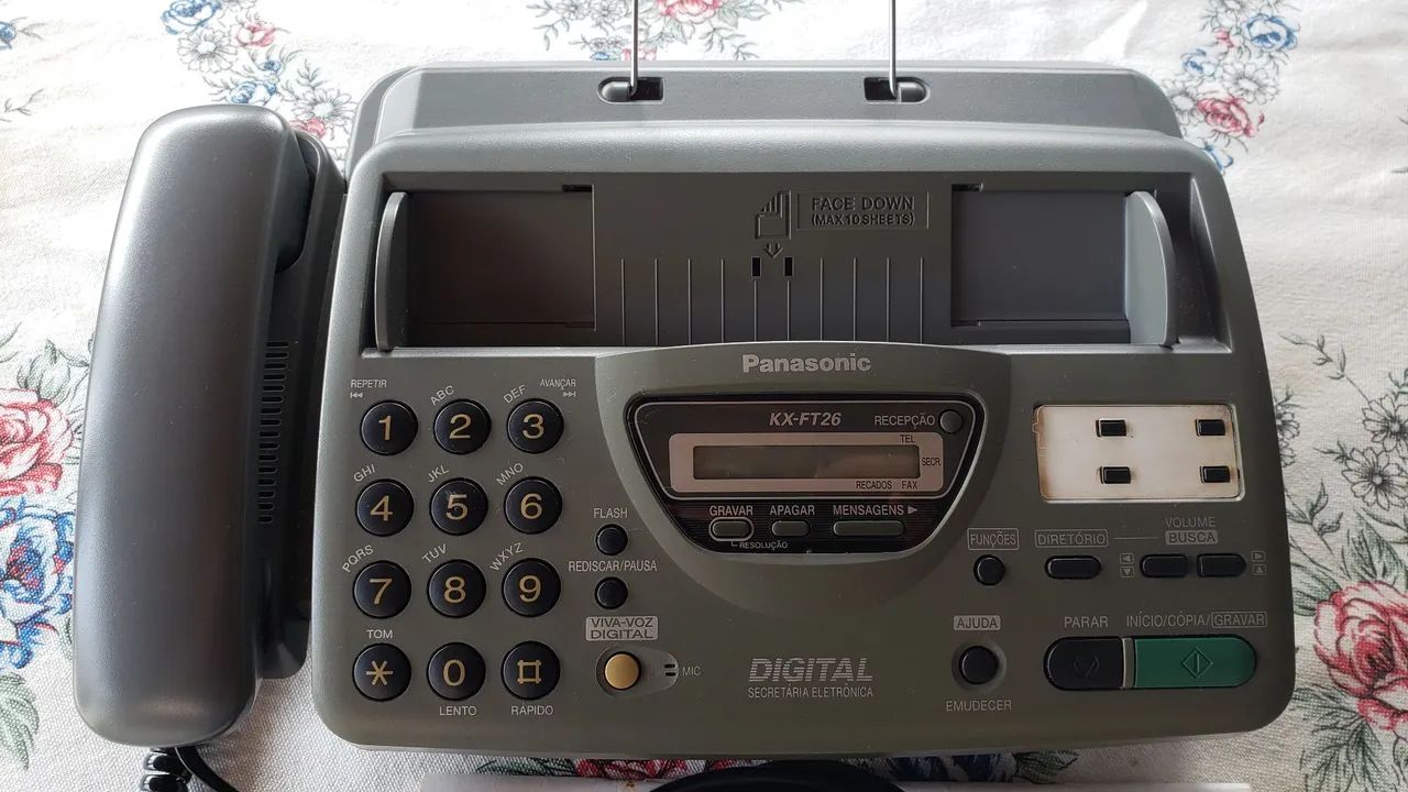 Fax secretária eletrônica Panasonic - Foto 2