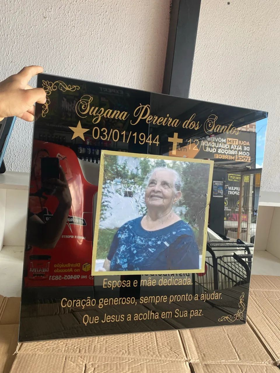 Placas para lápide!  - Foto 3