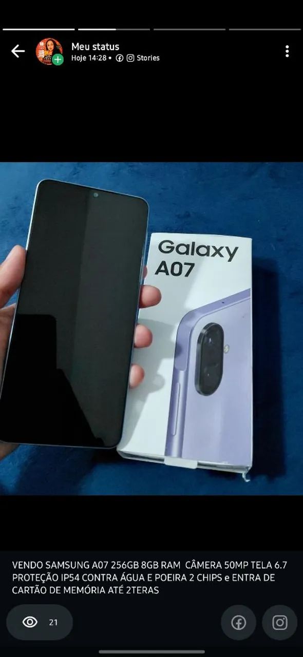 CELULAR SAMSUNG A07  - Foto 2