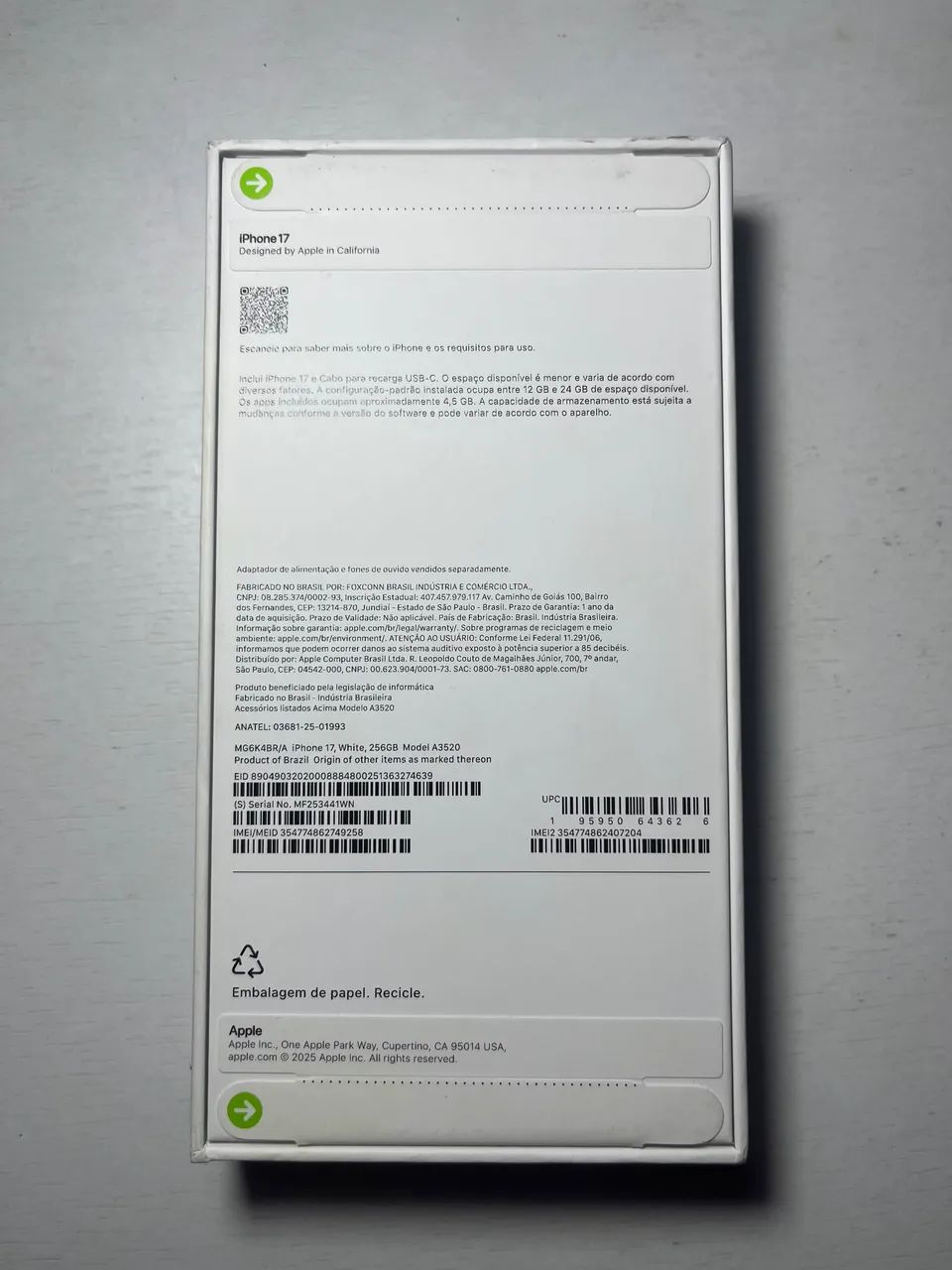 IPHONE 17 256gb LACRADO - Foto 2
