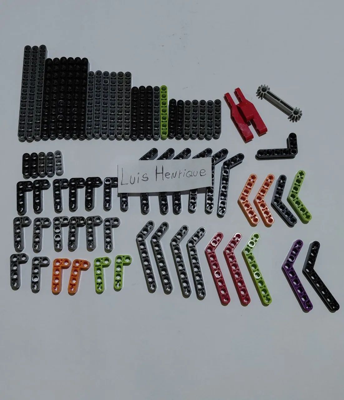 Lote de peças lego technic - Foto 2