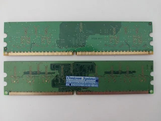 Kit Memórias RAM DDR2 667 MHz - 1 GB Kingston + 512 MB SMART - Foto 2
