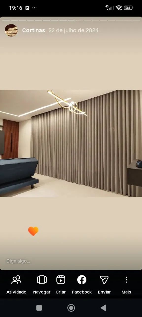 Cortinas e Blackouts sob medida 