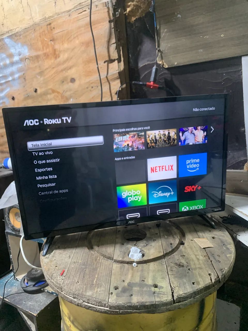 TV smart AOC 32 polegadas - Foto 4