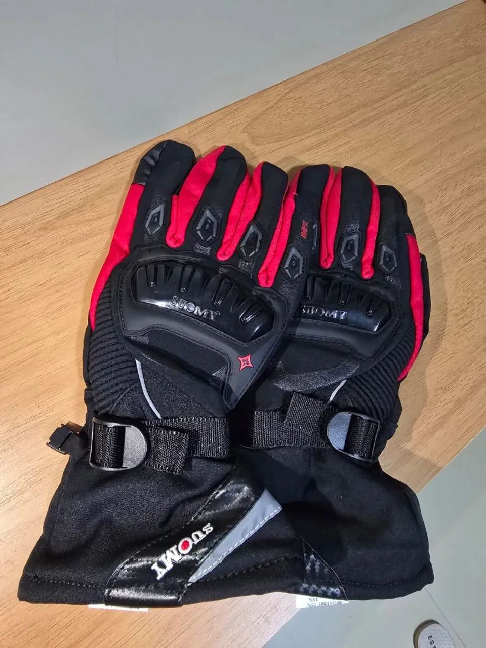 Luva Suomy esportivo para frio motocicleta  - Foto 6