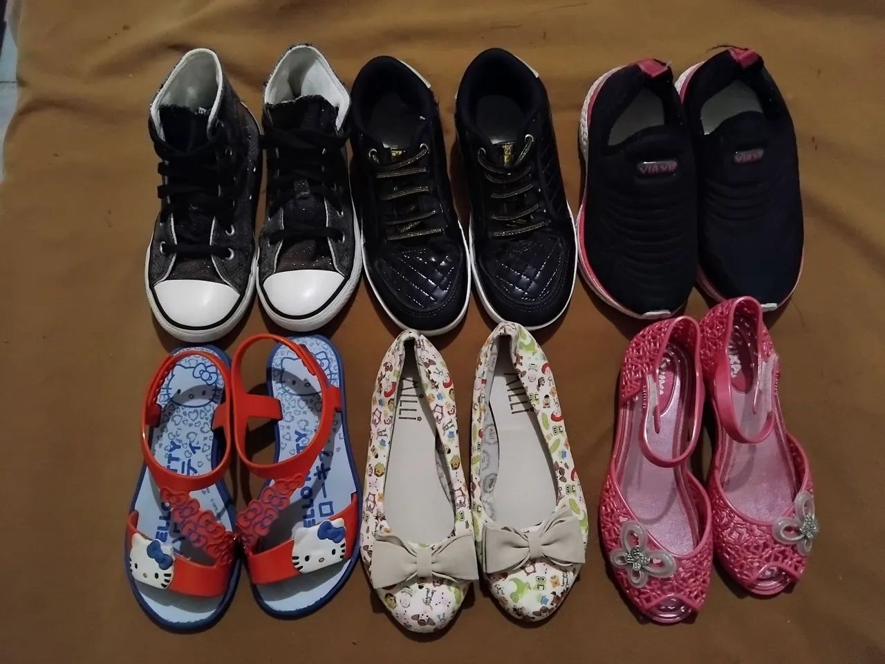 Calçados para meninas números 30