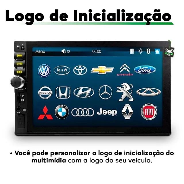 Aproveite! MP5 2 Din Bluetooth Espelhamento Android iOS | Link com Desconto