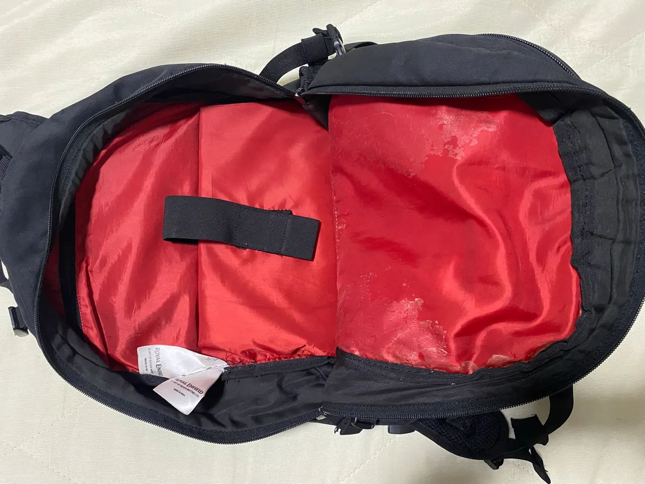 Mochila Royal Enfield Preta - Foto 2