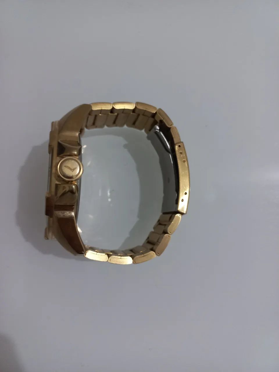 Relógio condor masculino dourado  - Foto 5