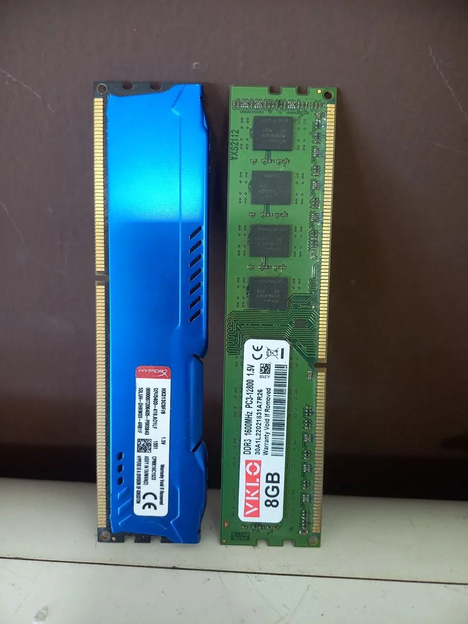 Memoria DDR3 2×8=16GB 