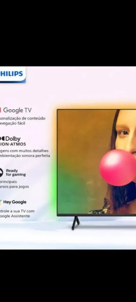 TV 50 polegadas 4k bluetooth zero na caixa - Foto 4