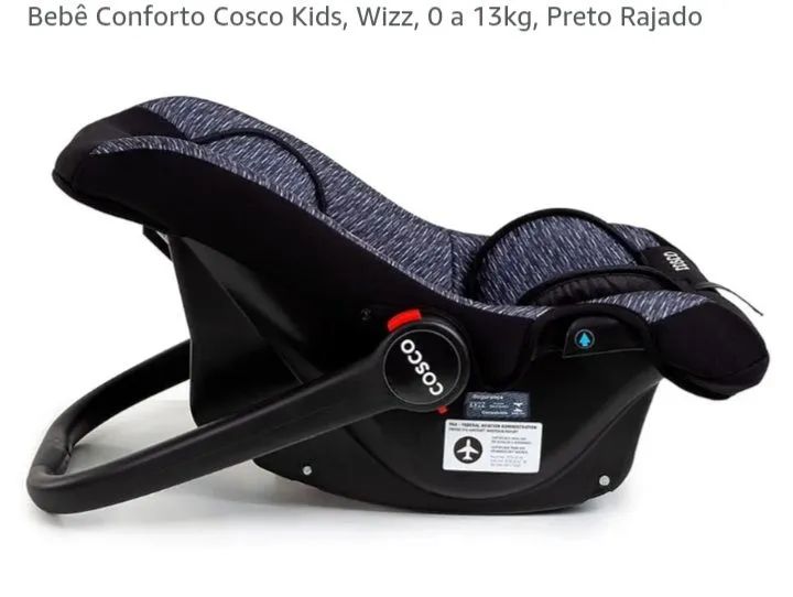 Bebe conforto cosco rajado  - Foto 5