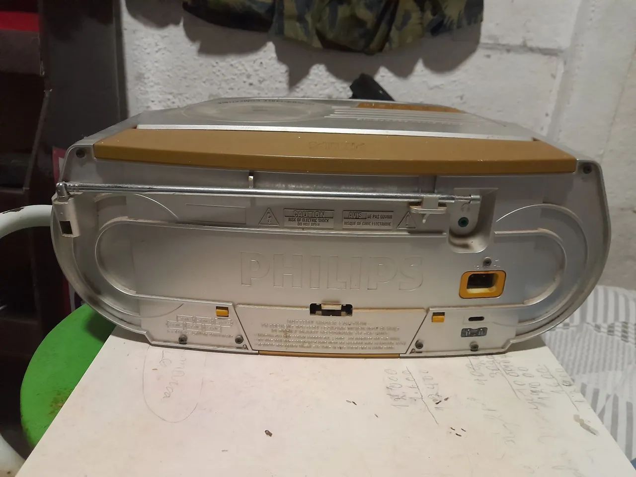 Rádio CD portátil Philips microsistem - Foto 5