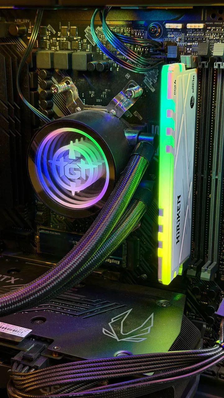 Pc gamer Ryzen 7 com Rtx e garantia  - Foto 4