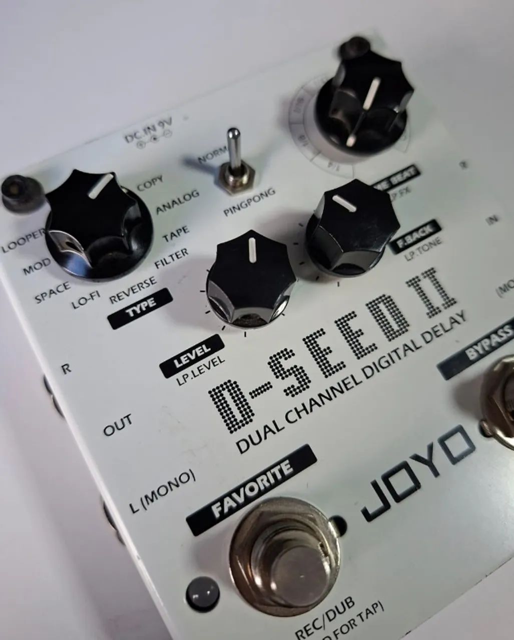 Pedal Delay Looper Joyo D-Seed II - Foto 3