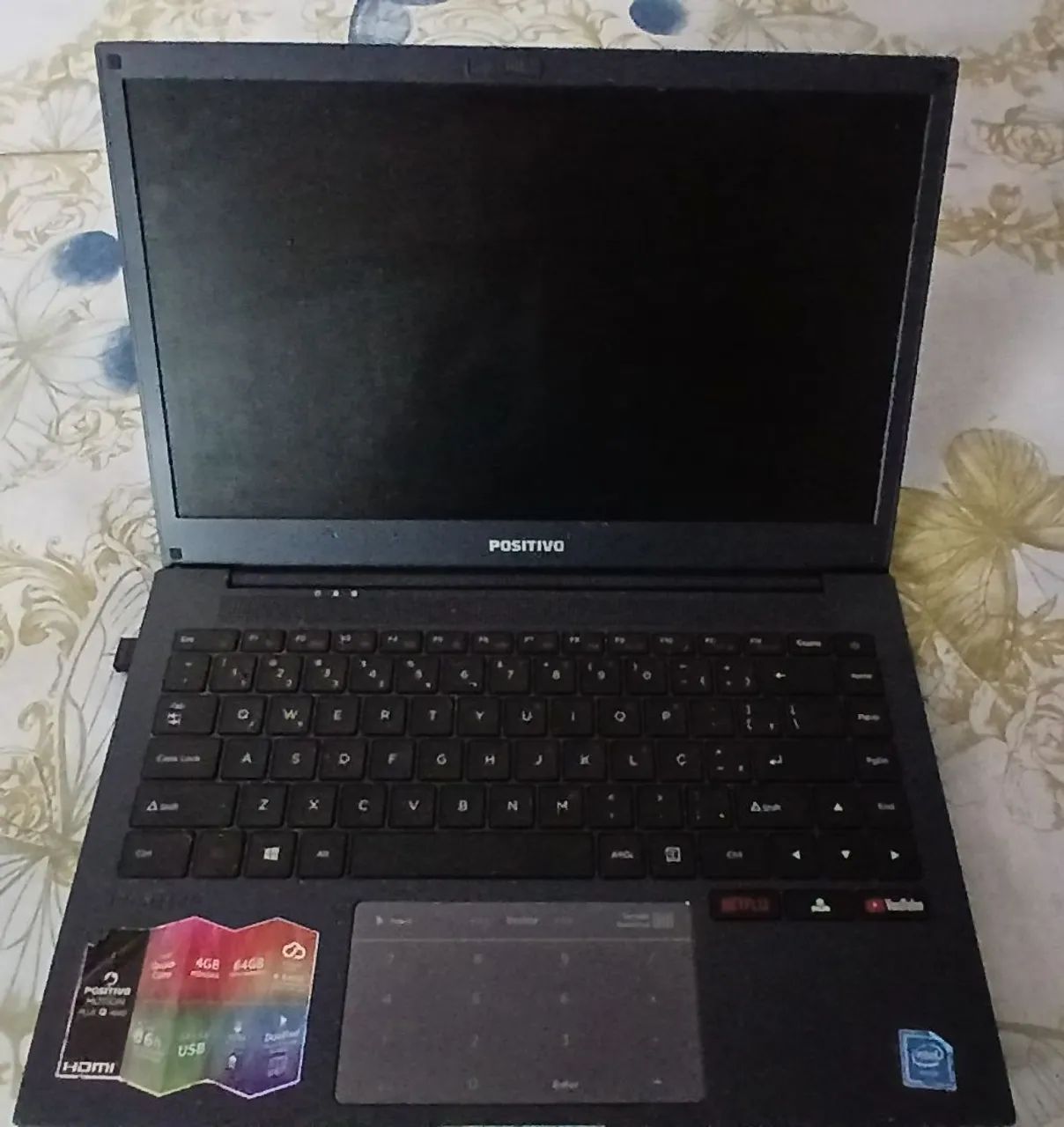 Vendo notebook positivo