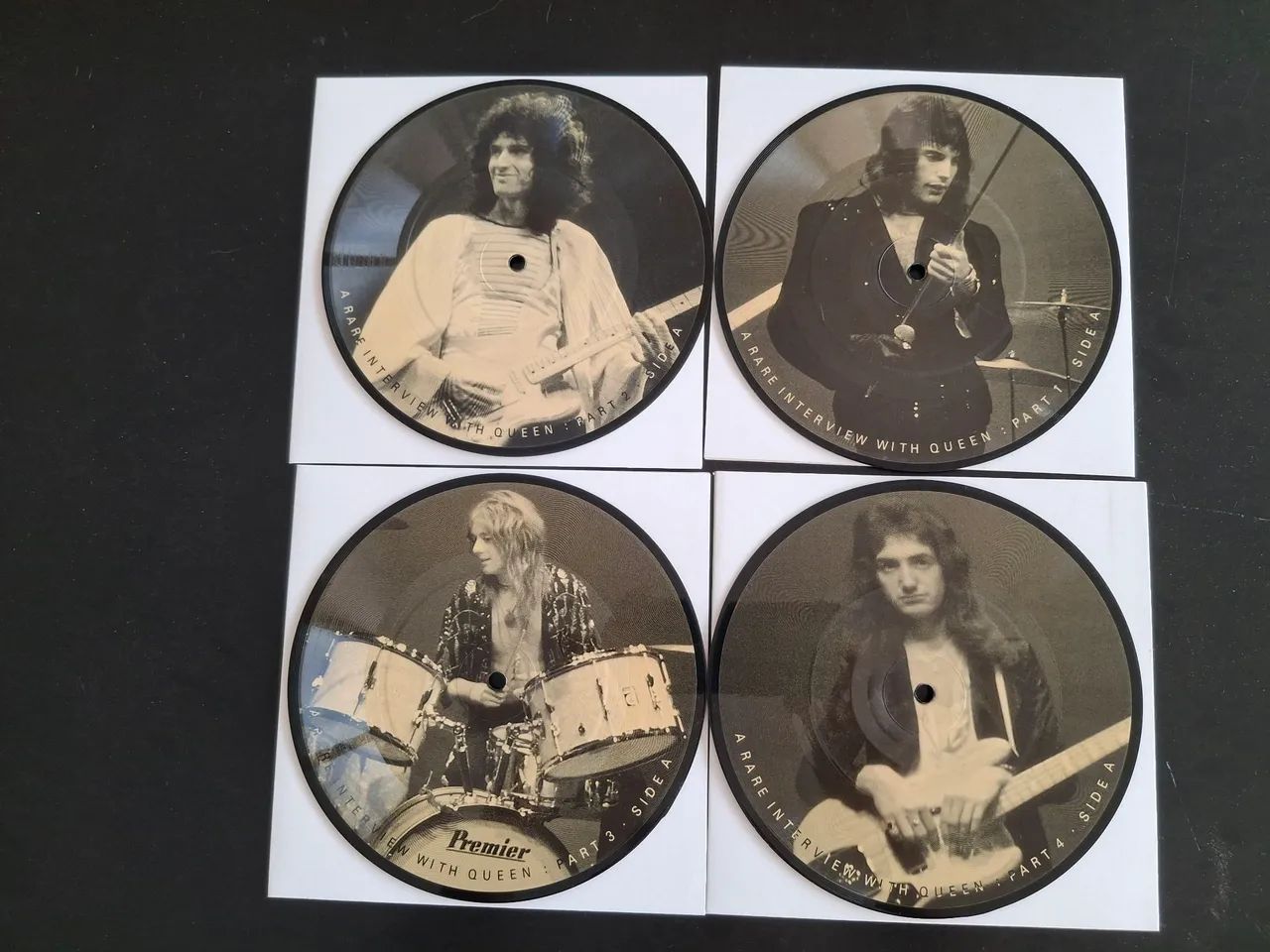 Lote 4 Compactos Queen Picture Disk A Rare Interview With Queen - Foto 3