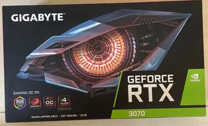 Placa de Vídeo, GeForce  RTX 3070 8GB - Foto 2