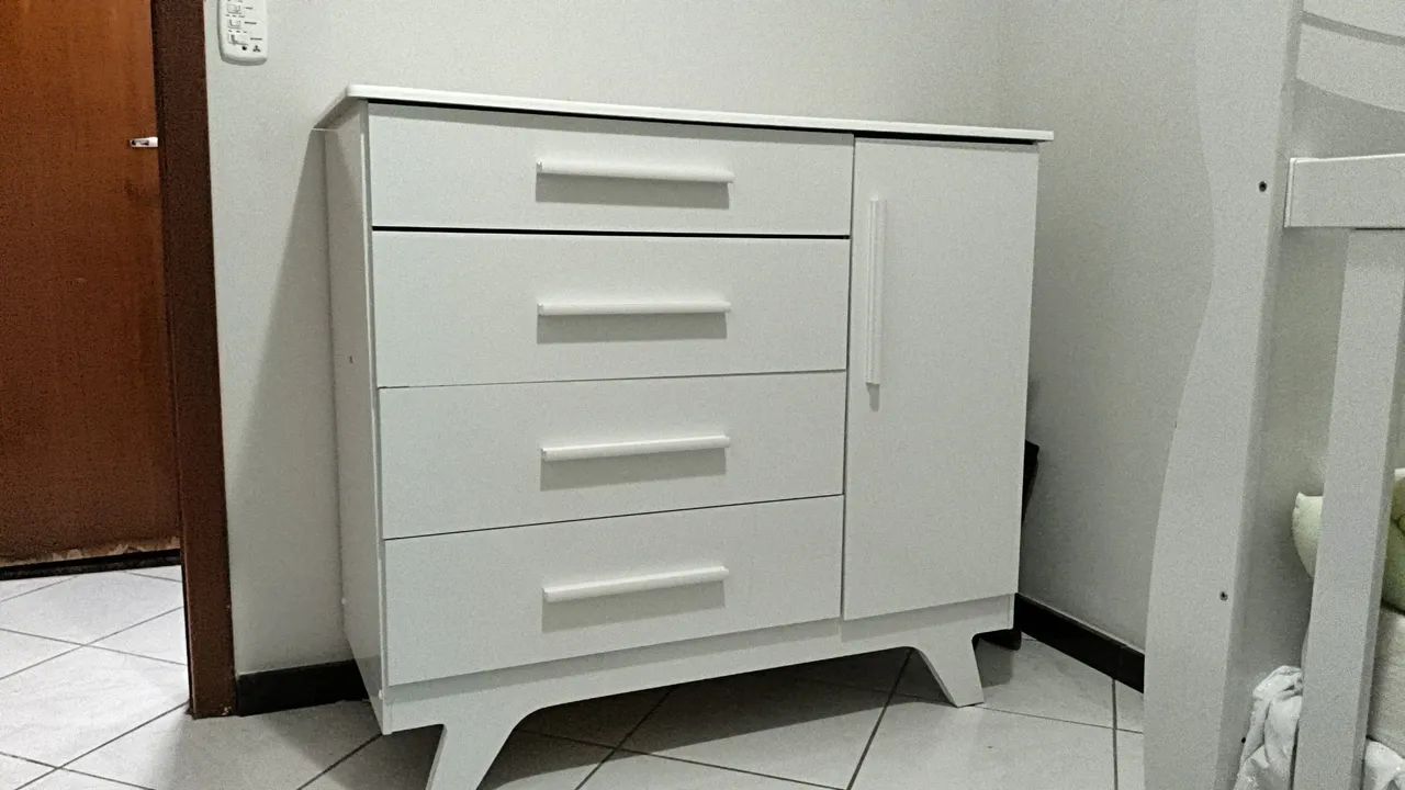 Berço completo com colchão + cômoda  - Foto 4