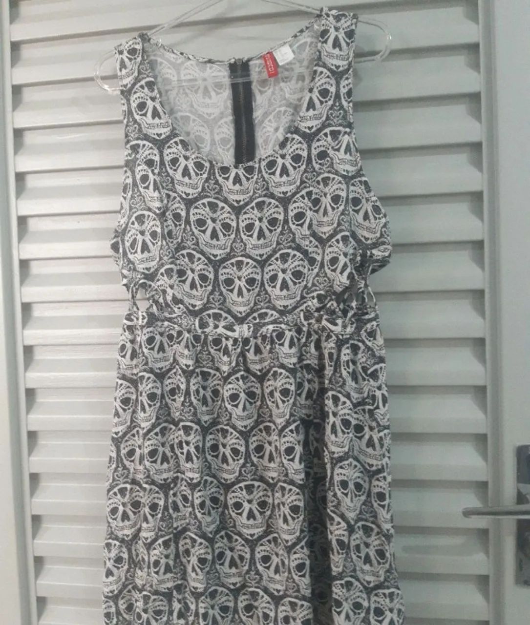 vestido viscose caveiras Divided tam. 40 - Foto 5